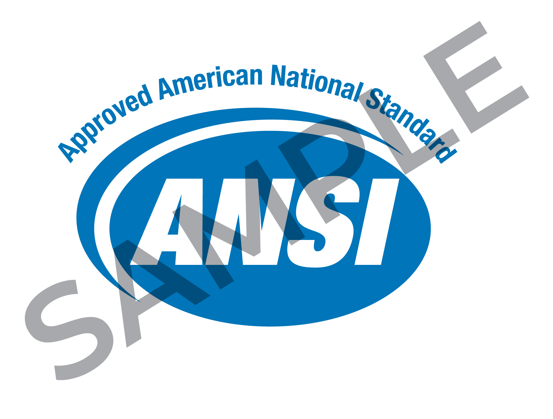 Sample ANSI Approved American National Standard mark