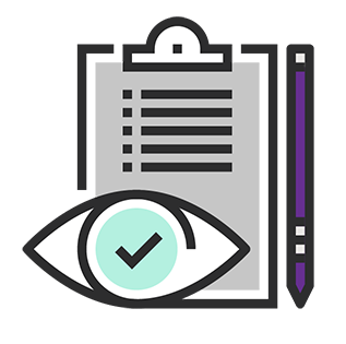 Illustration of clipboard list